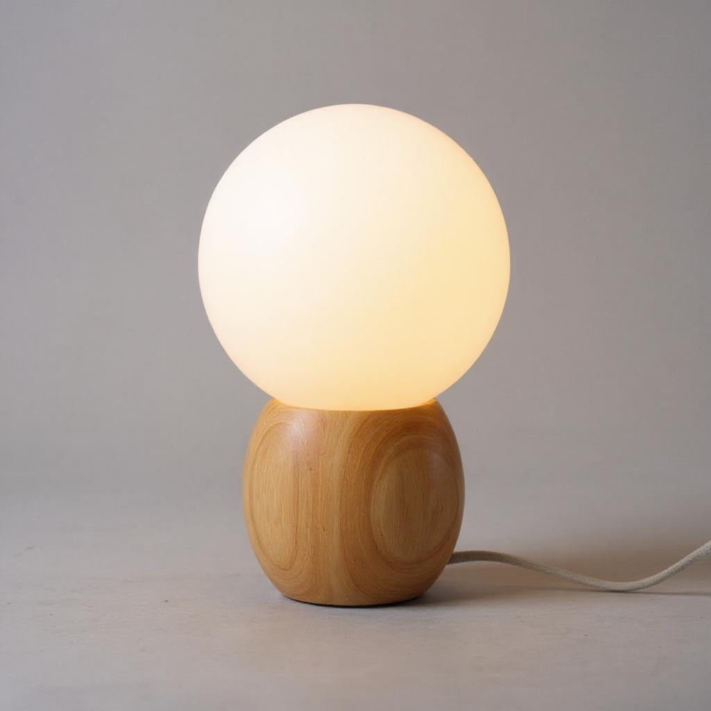 Frosted Globe Table Lamp