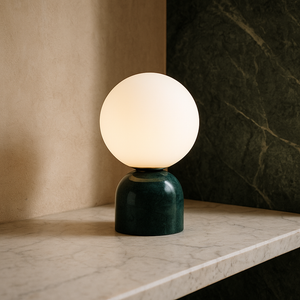 Marble Globe Lamp