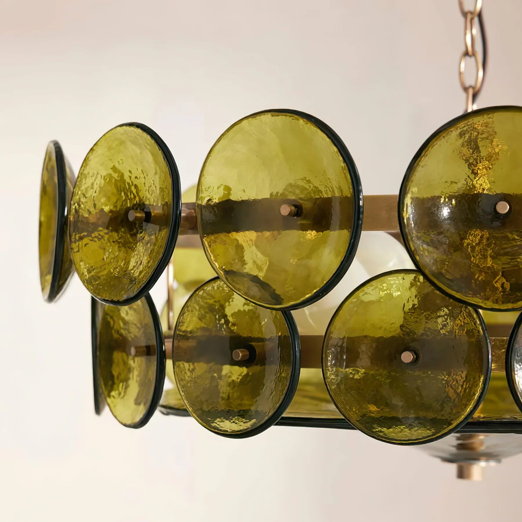 Halo Glass Chandelier