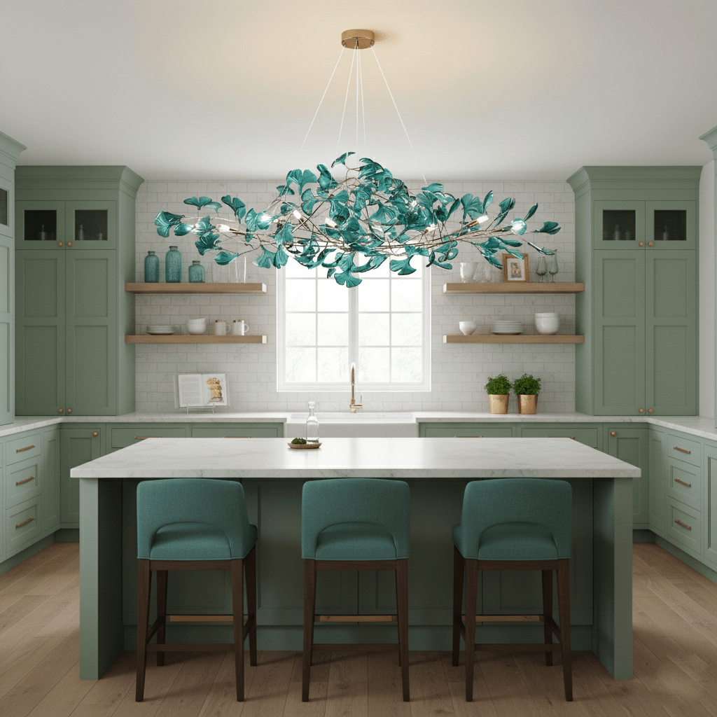 Ginkgo Canopy Chandelier