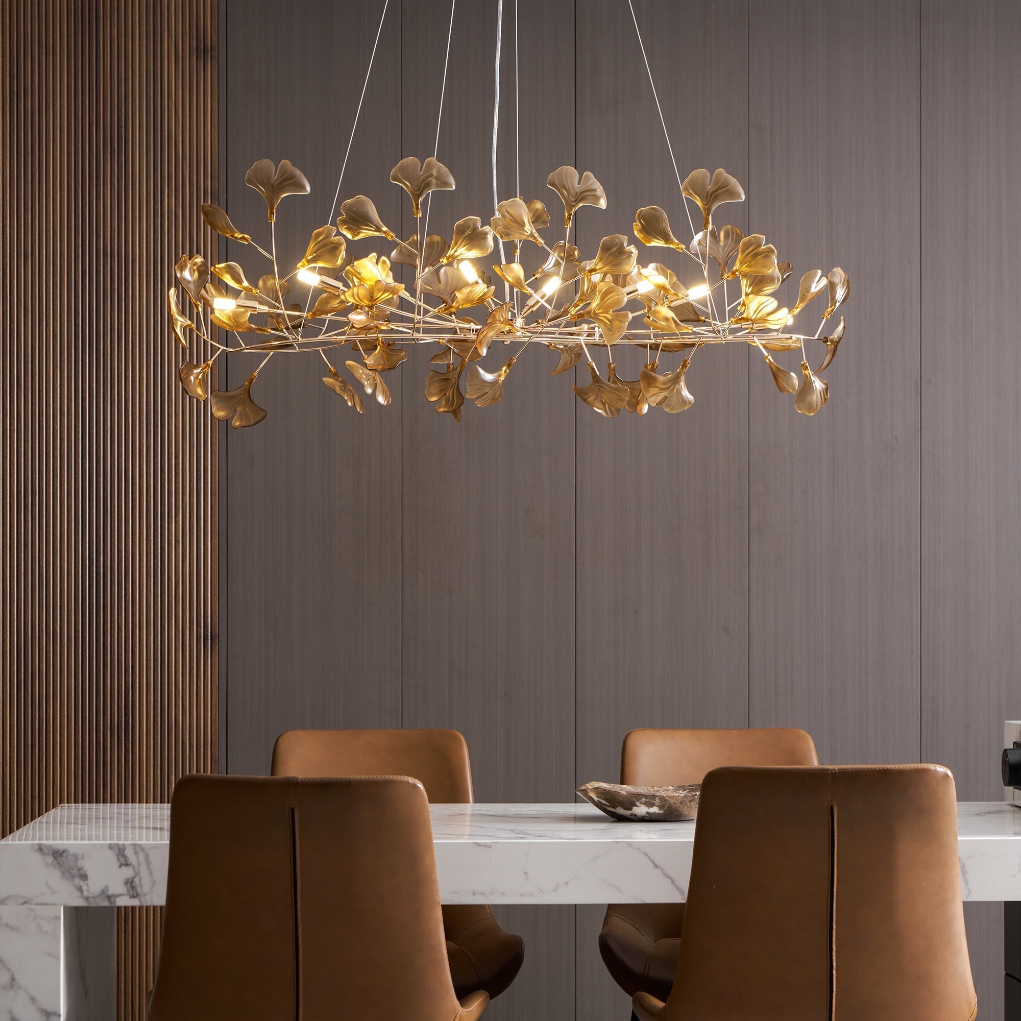 Ginkgo Canopy Chandelier