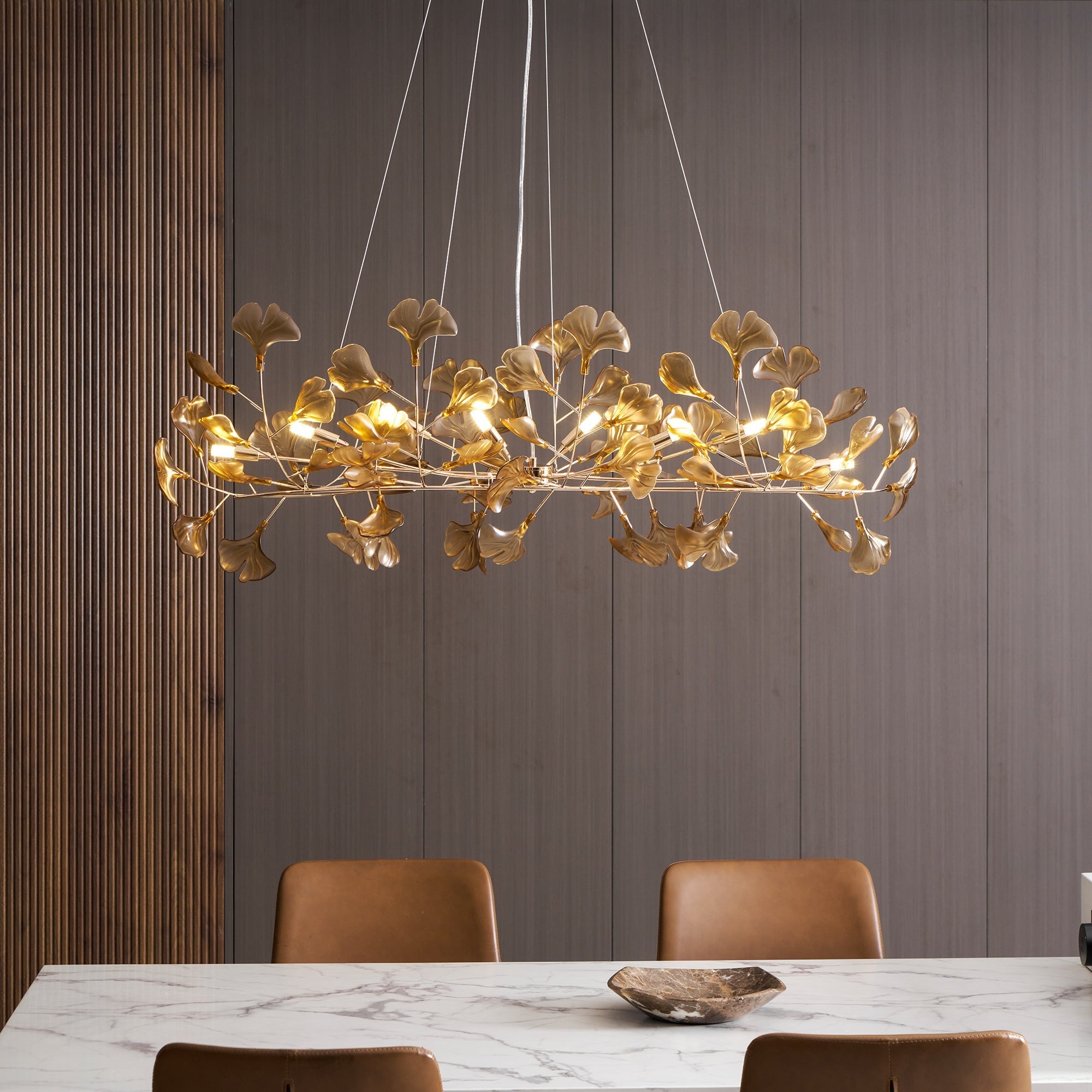 Ginkgo Canopy Chandelier