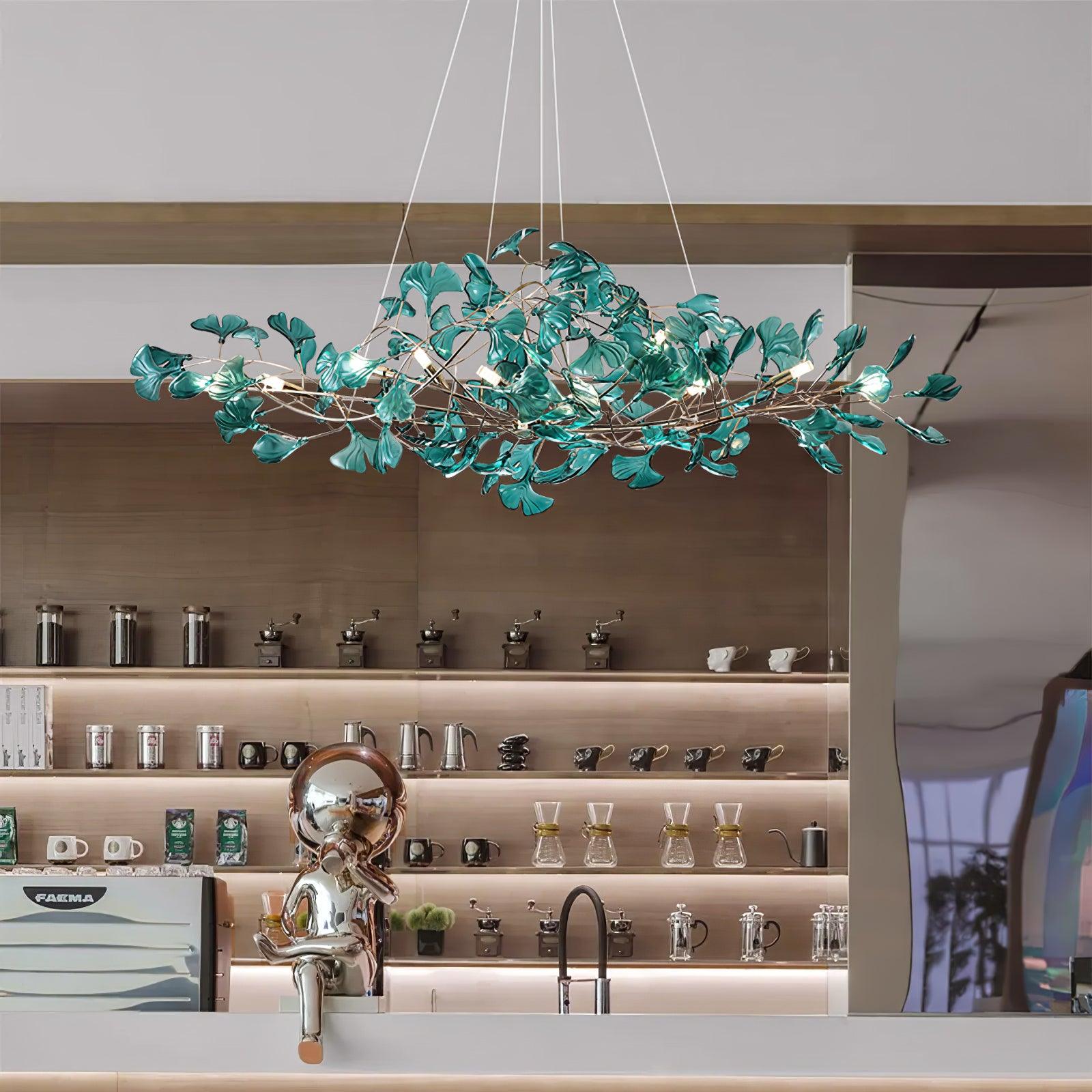 Ginkgo Canopy Chandelier