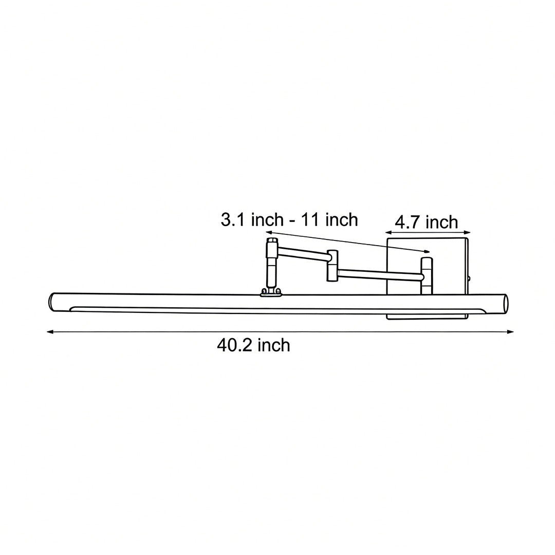 Adjustable Vanity Wall Light