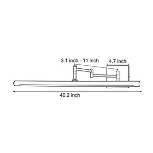 Adjustable Vanity Wall Light