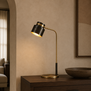 Brass Arc Task Lamp