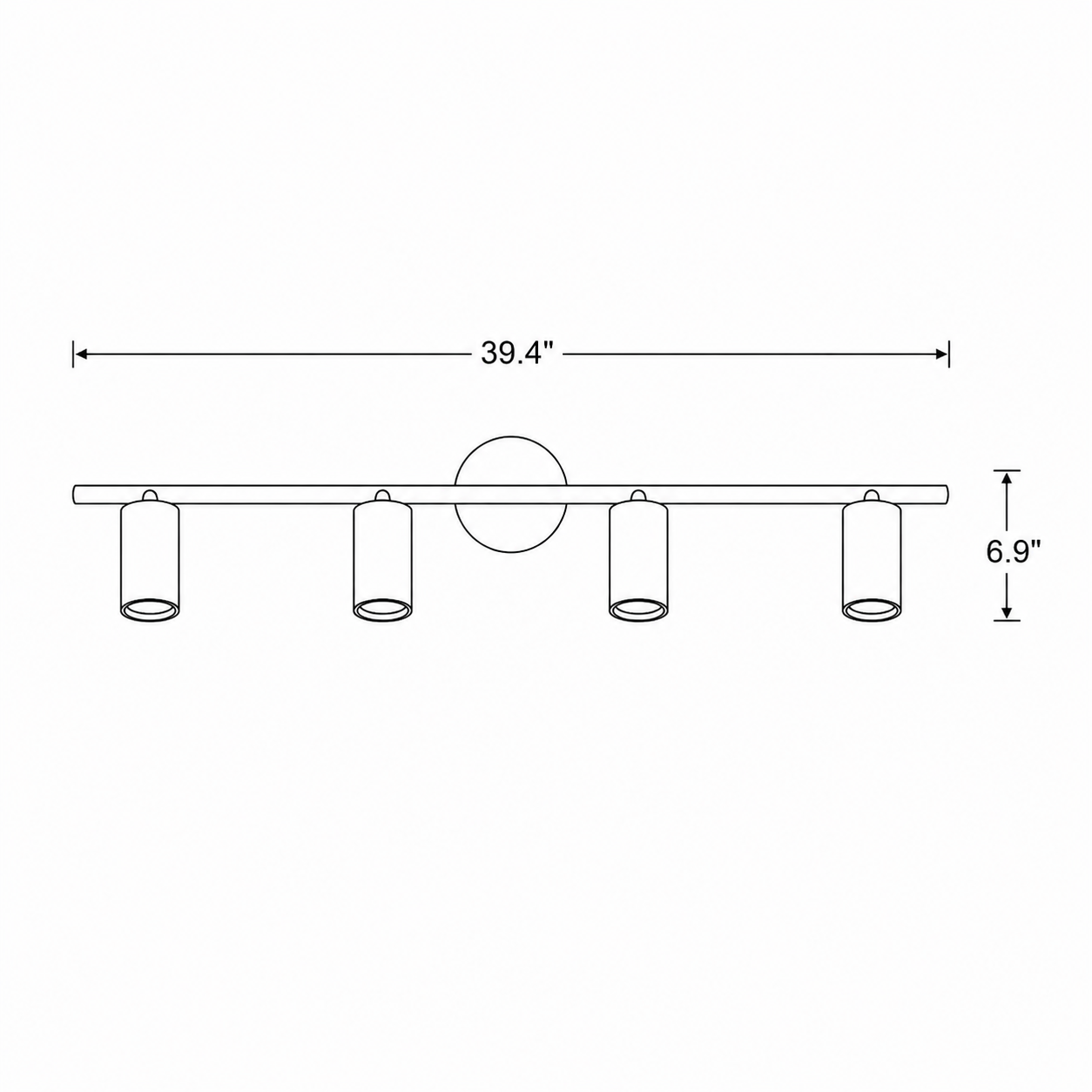 Rotating Spotlight Sconce