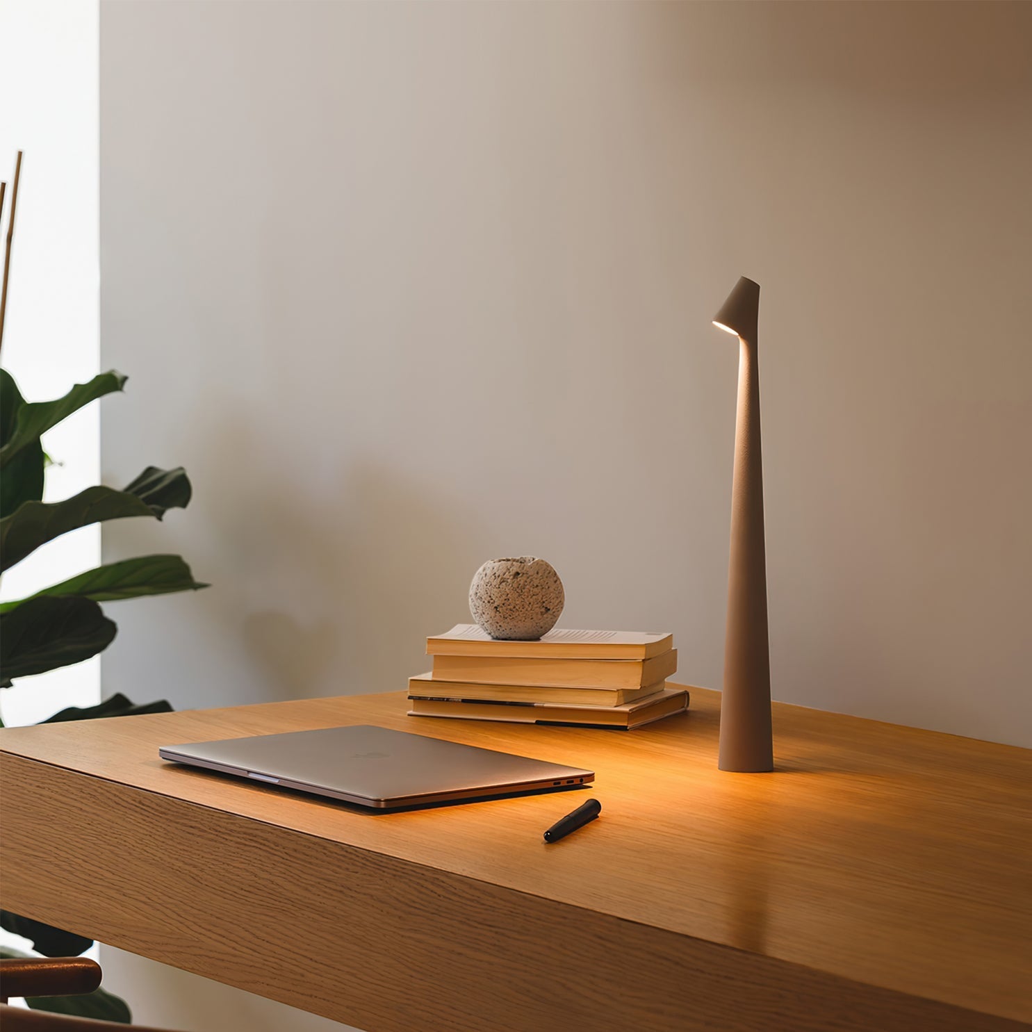 Cordless Sculpted Lamp