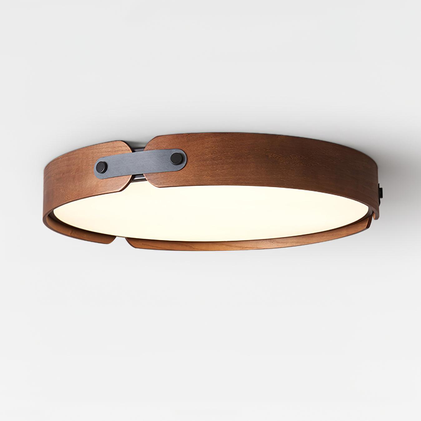 Wooden Halo Ceiling Light
