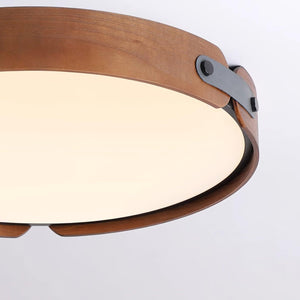 Wooden Halo Ceiling Light