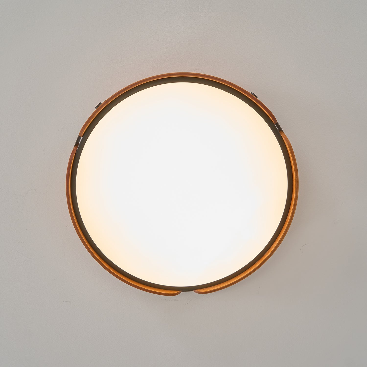 Wooden Halo Ceiling Light