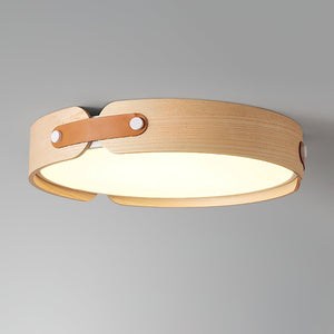 Wooden Halo Ceiling Light
