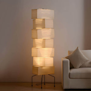 Stacked Paper Lantern Lamp