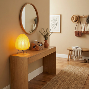 Ribbed Lantern Table Lamp