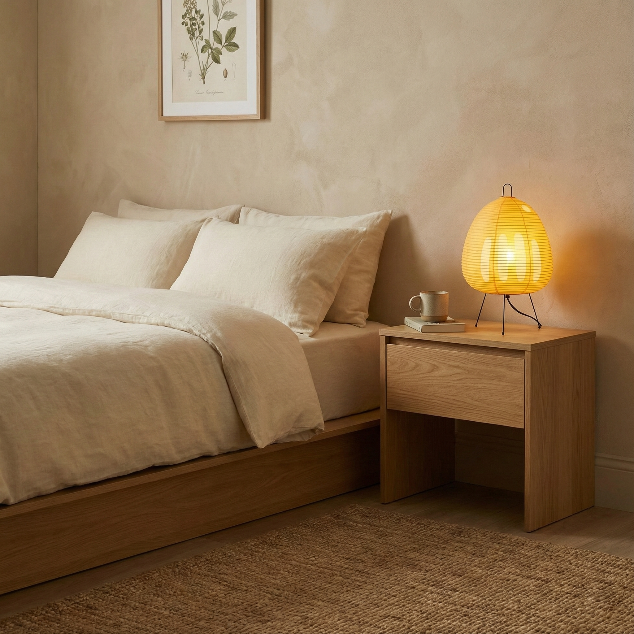 Ribbed Lantern Table Lamp
