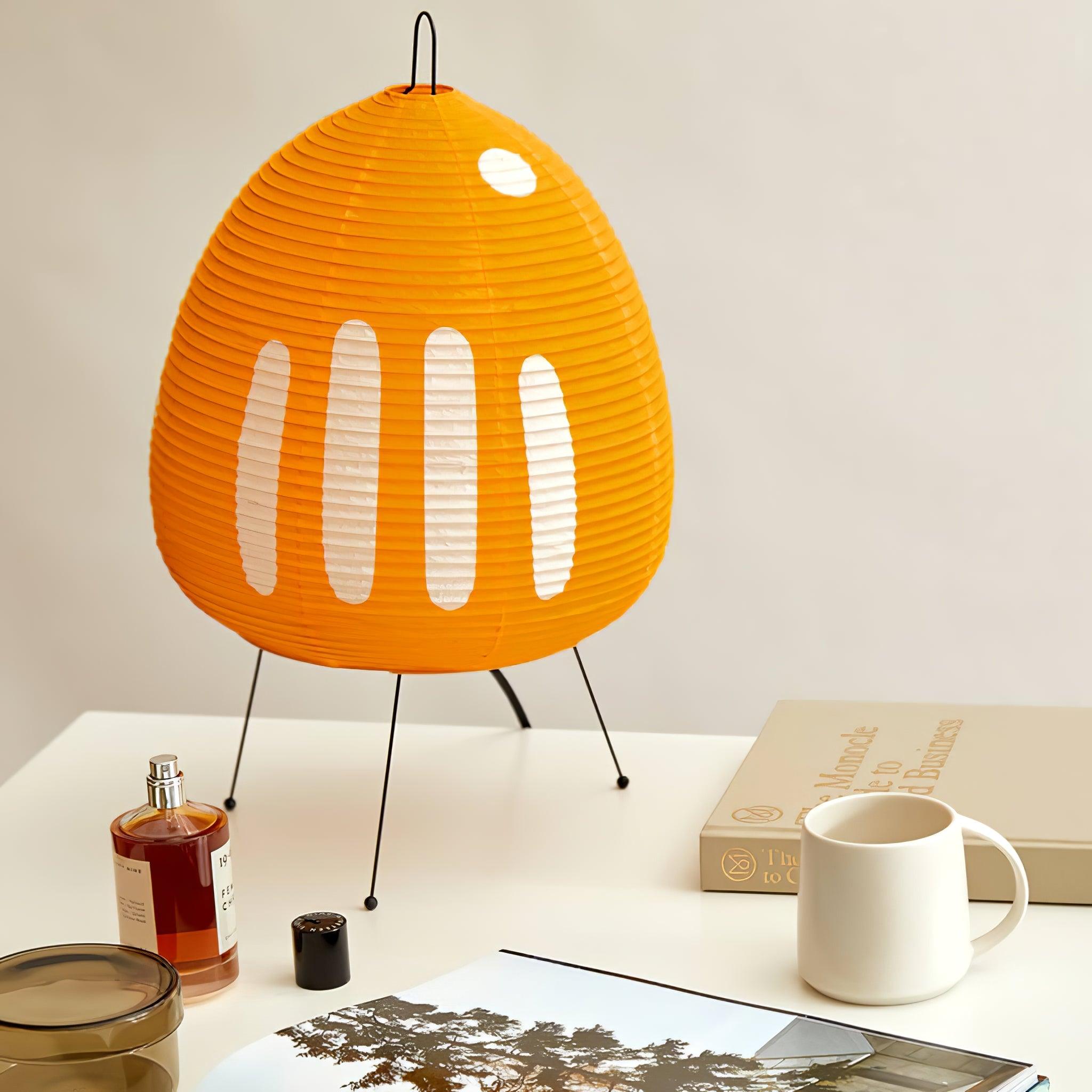 Ribbed Lantern Table Lamp