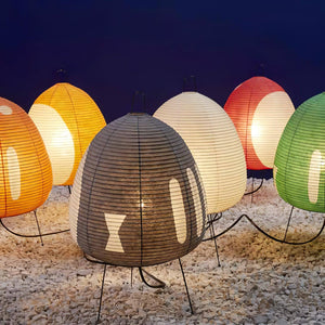 Ribbed Lantern Table Lamp
