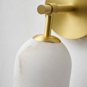 Alabaster Glow Sconce