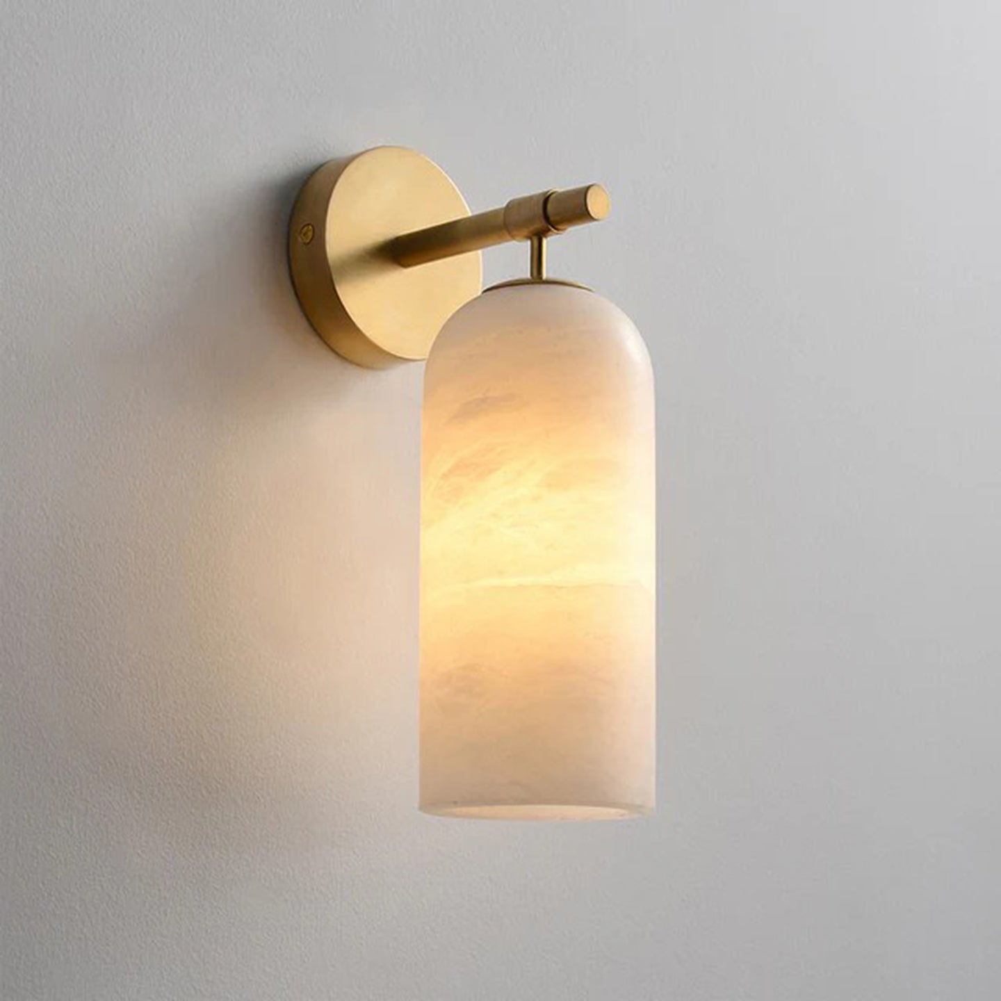 Alabaster Glow Sconce