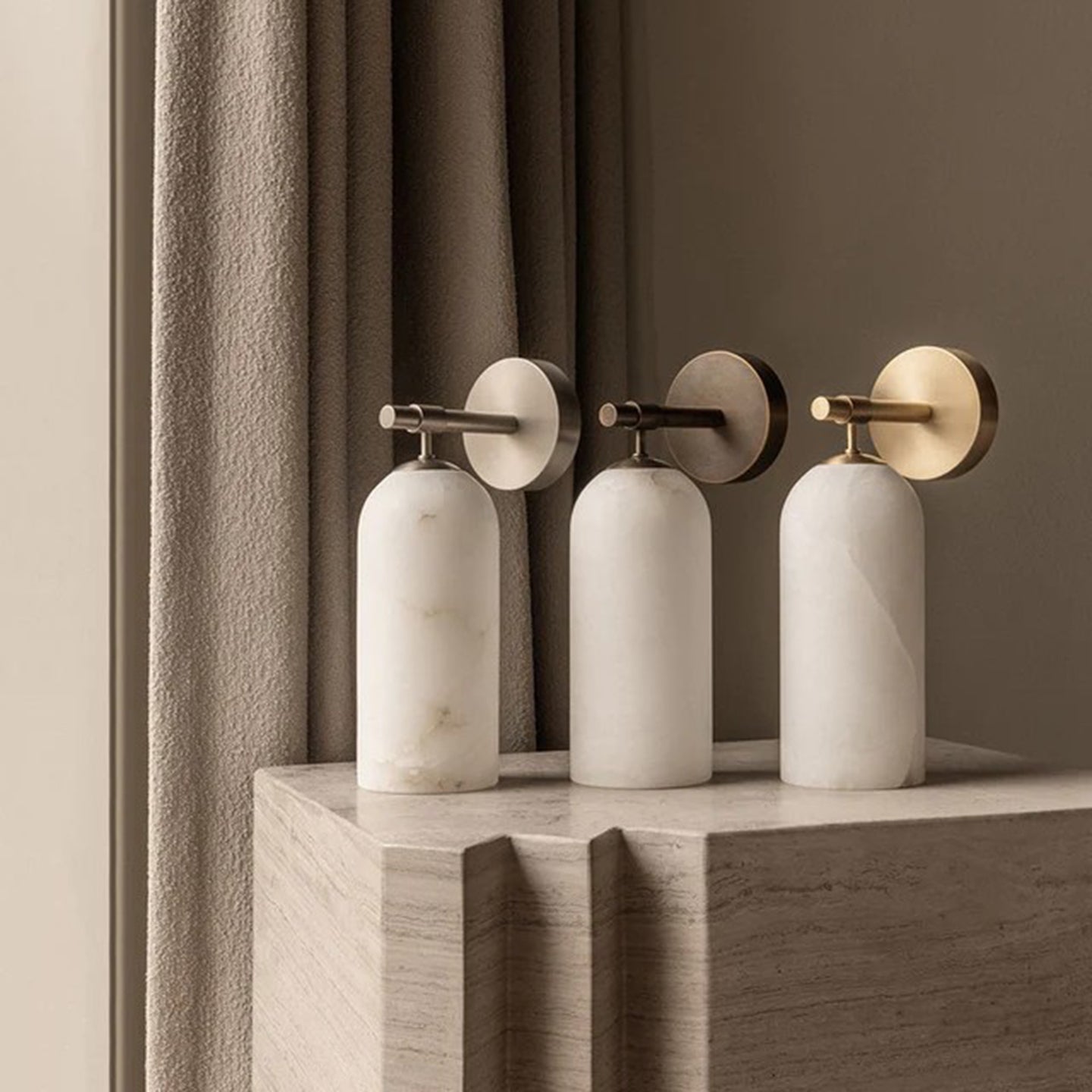 Alabaster Glow Sconce