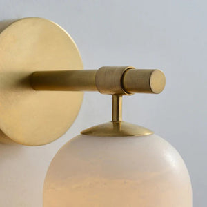 Alabaster Glow Sconce