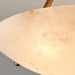 Alabaster Bowl Pendant