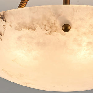 Alabaster Bowl Pendant