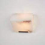 Alabaster Tiered Wall Light