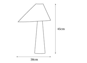 Vintage Wood Table Lamp