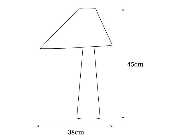 Vintage Wood Table Lamp