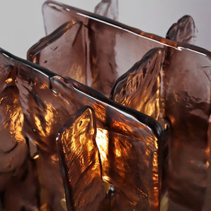 Amber Glow Table Lamp