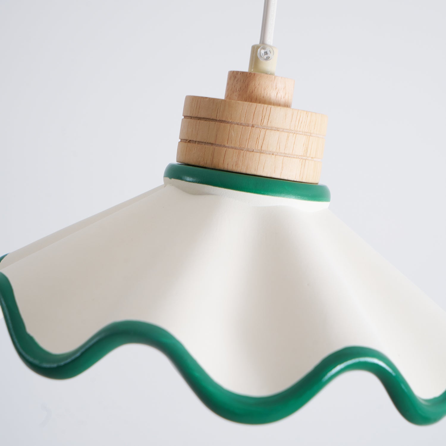 Scalloped Wave Pendant