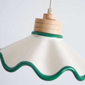 Scalloped Wave Pendant