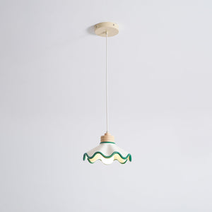 Scalloped Wave Pendant