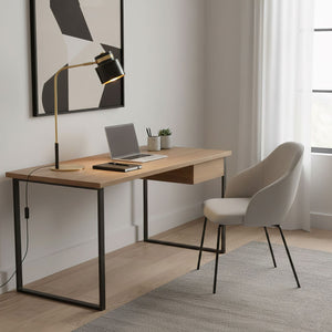 Brass Arc Task Lamp