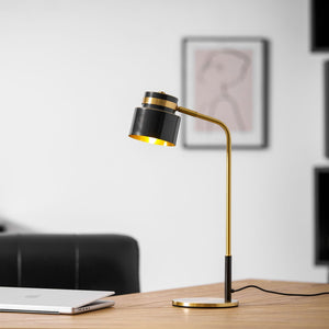 Brass Arc Task Lamp