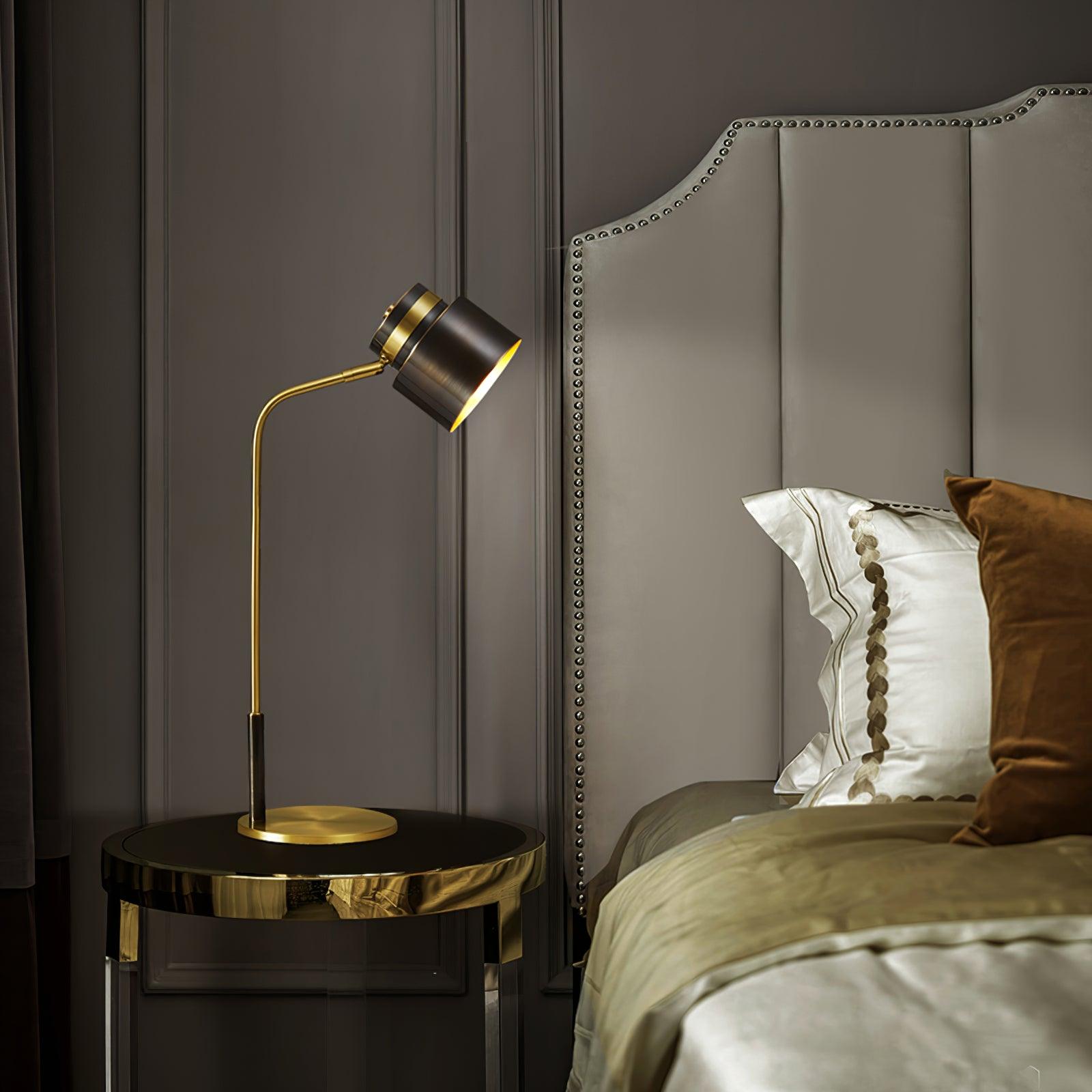 Brass Arc Task Lamp