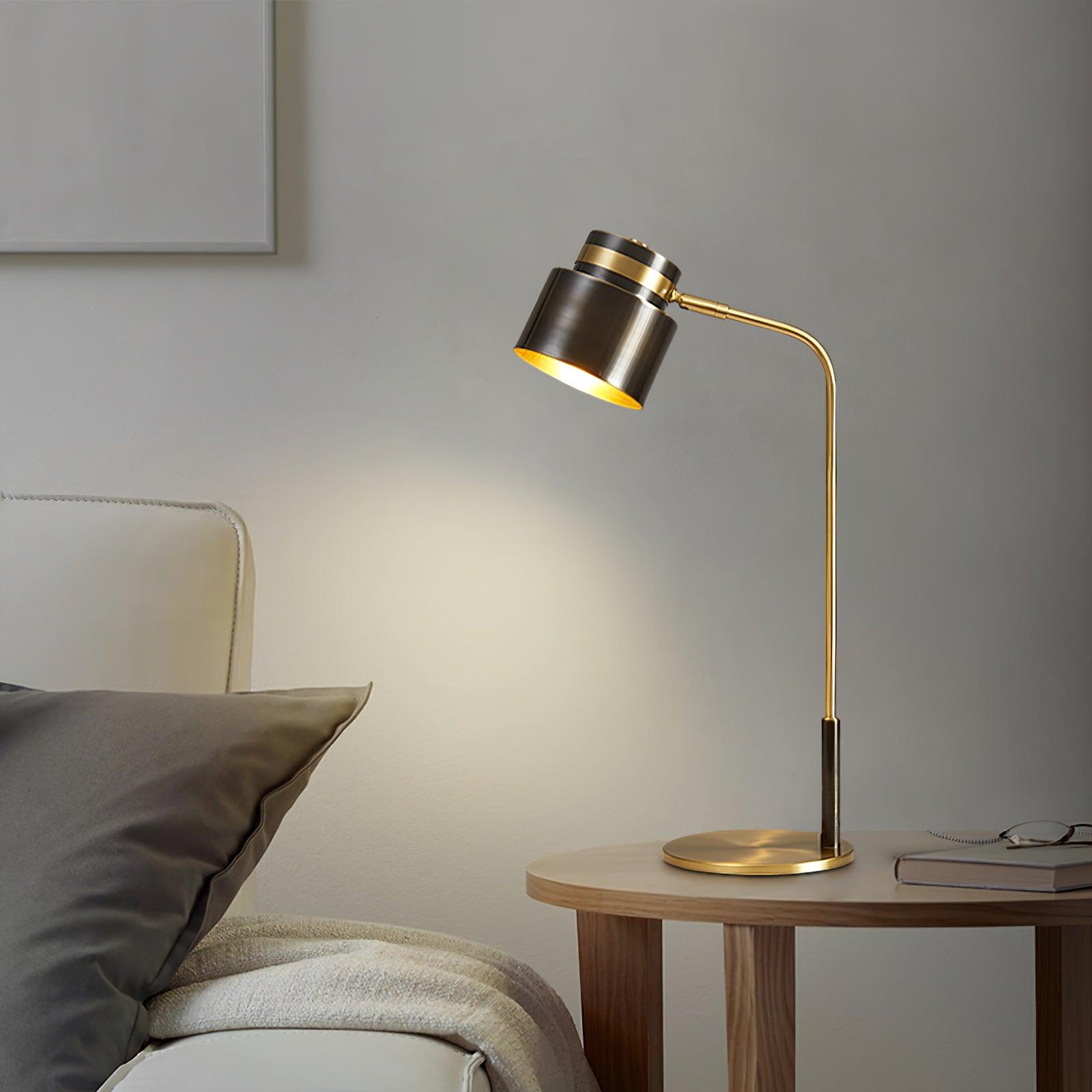 Brass Arc Task Lamp