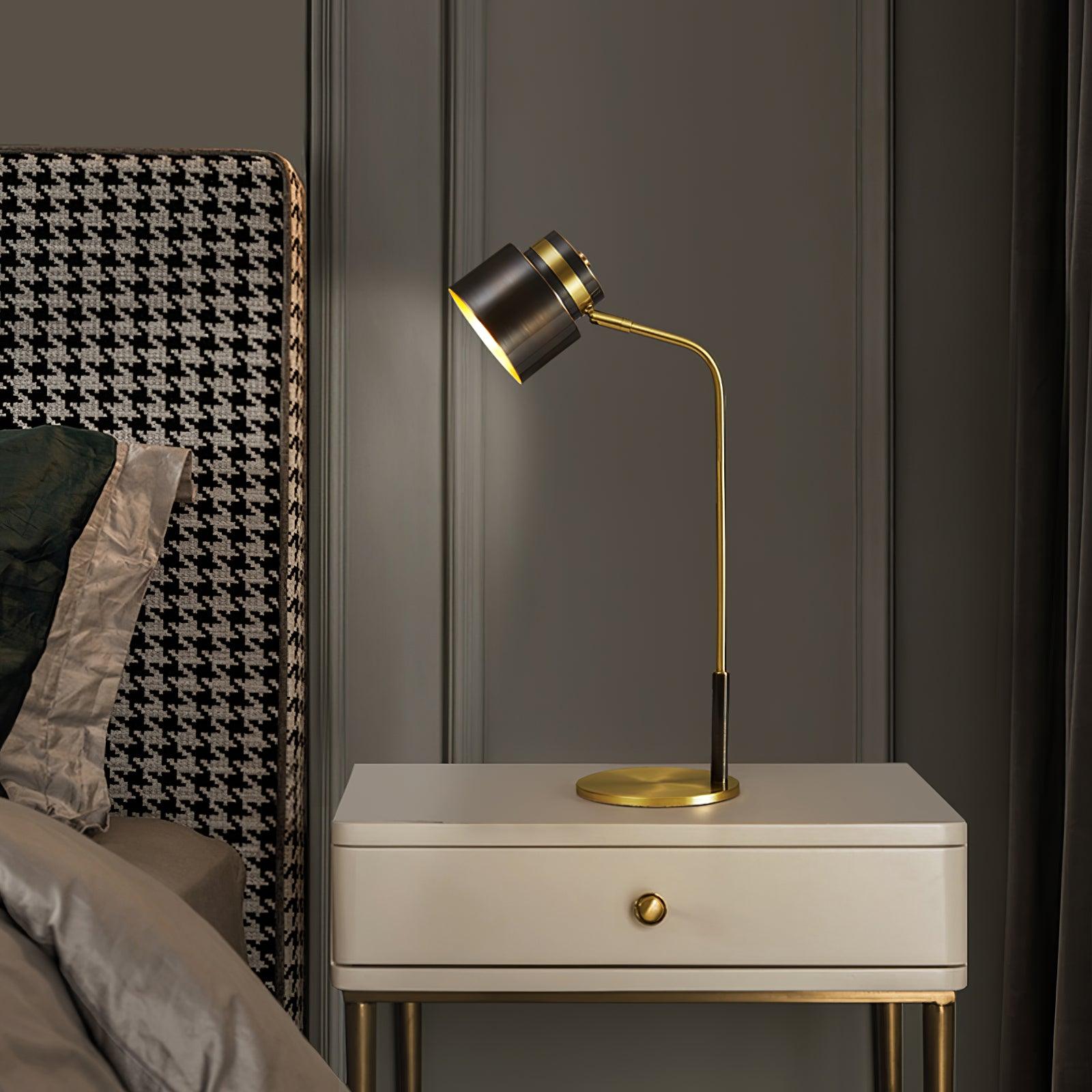 Brass Arc Task Lamp