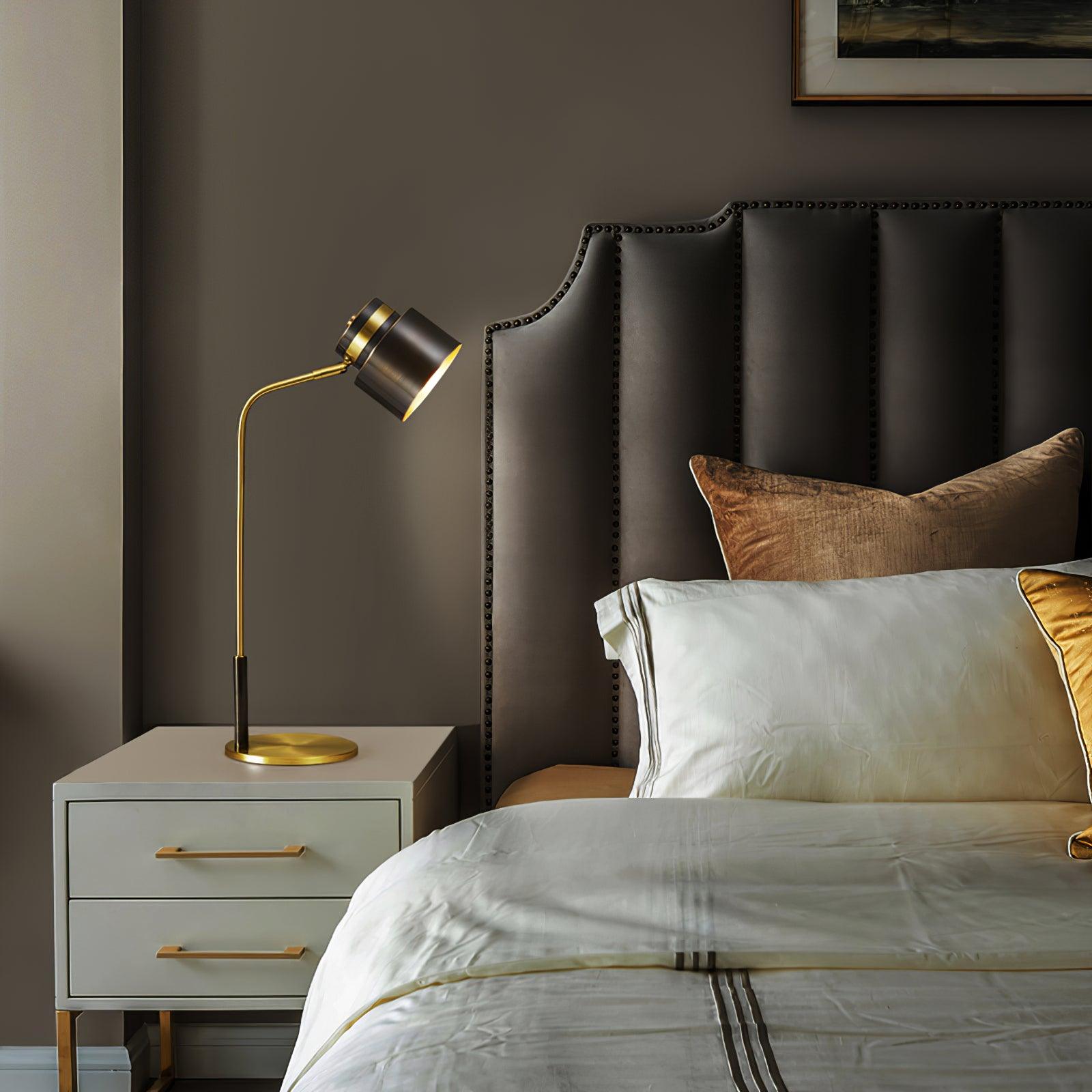 Brass Arc Task Lamp