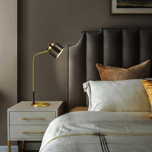 Brass Arc Task Lamp