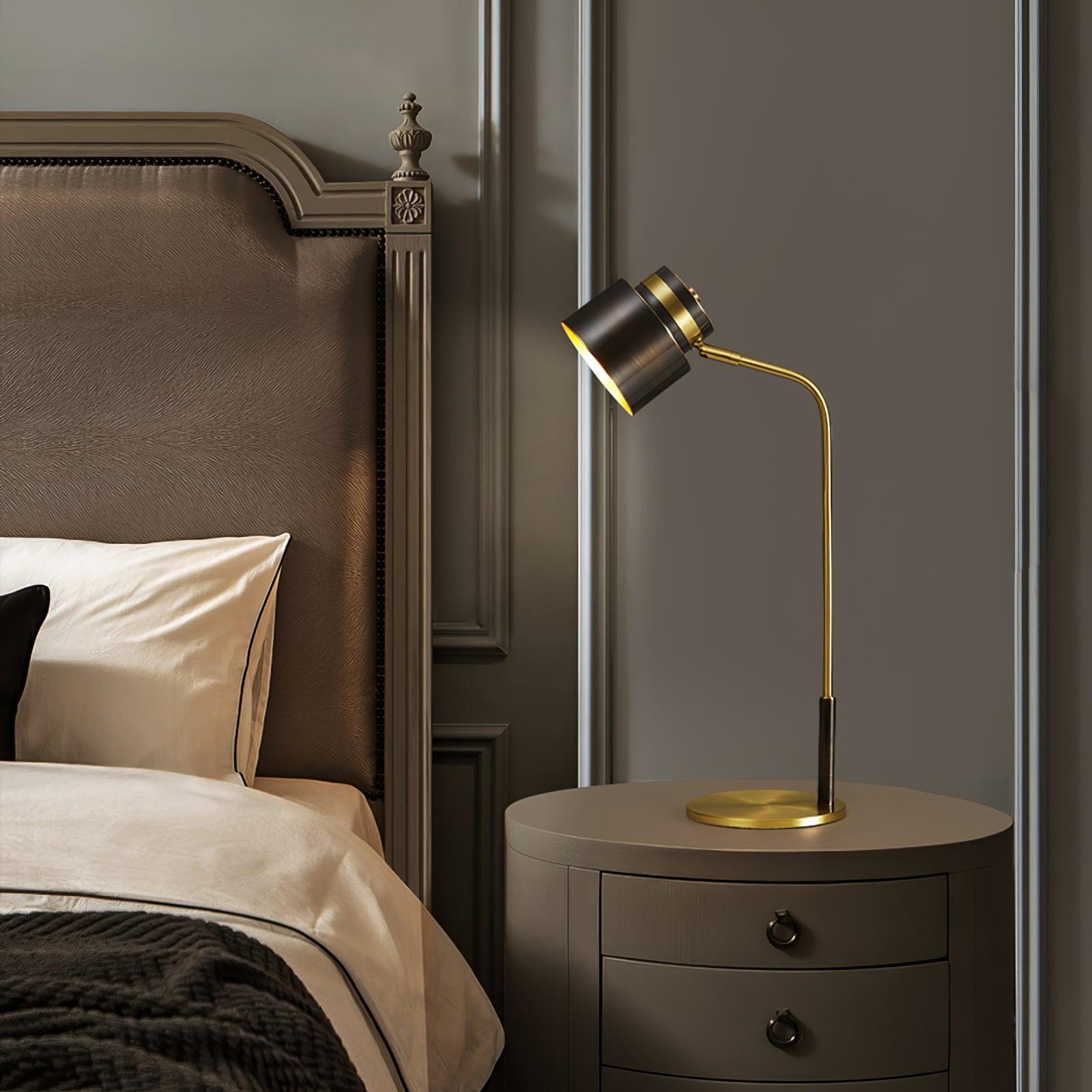 Brass Arc Task Lamp