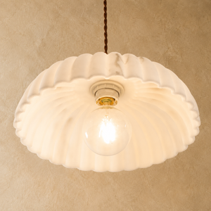 Alabaster Dome Pendant