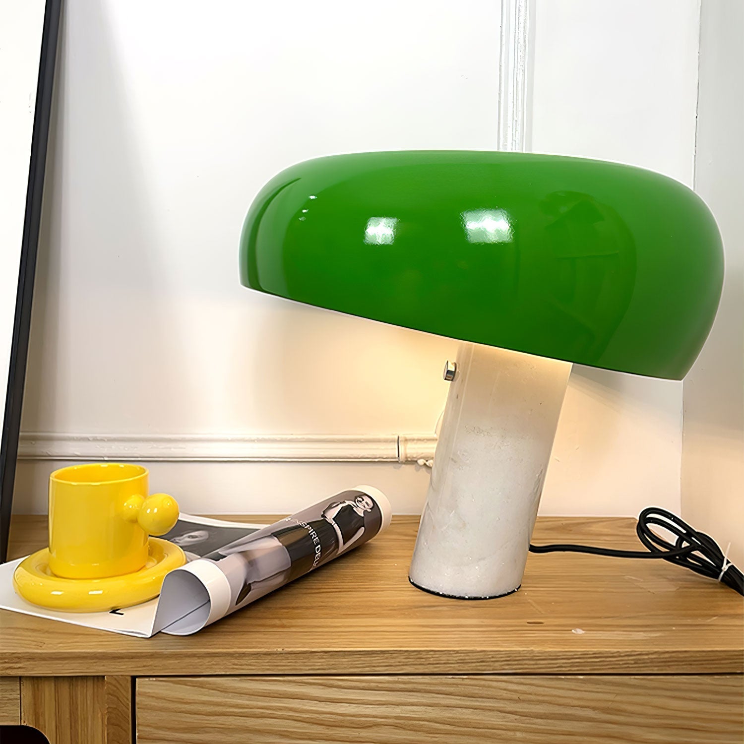 Marble Curve Lamp