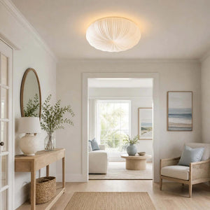 Ribbed Shell Ceiling Light