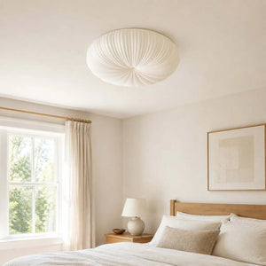Ribbed Shell Ceiling Light