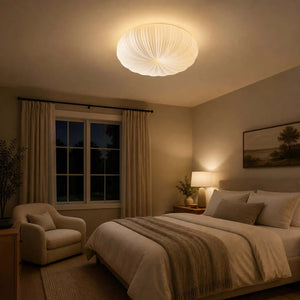 Ribbed Shell Ceiling Light