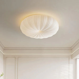 Ribbed Shell Ceiling Light