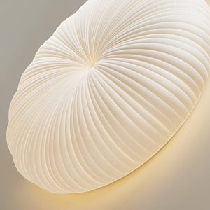 Ribbed Shell Ceiling Light