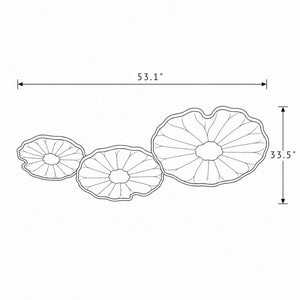Lotus Petal Ceiling Light
